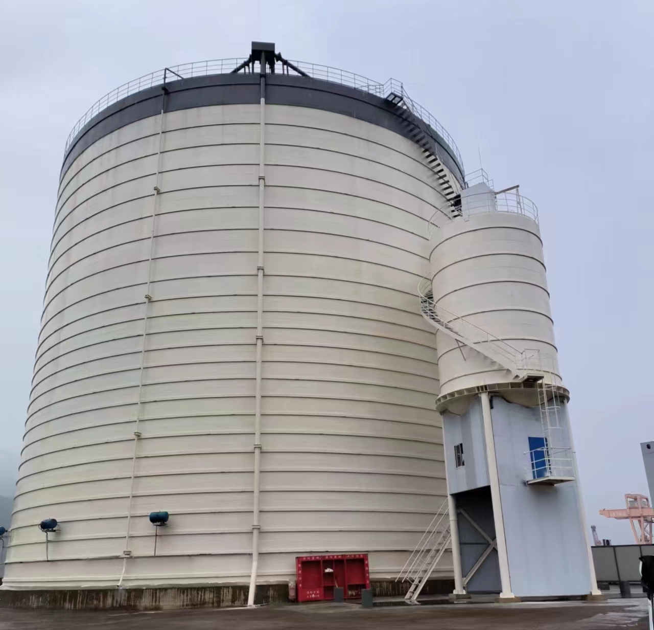 薛城10万吨水泥钢板库