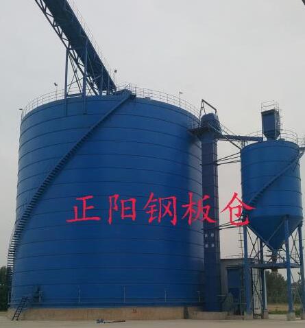 薛城大型矿粉钢板库