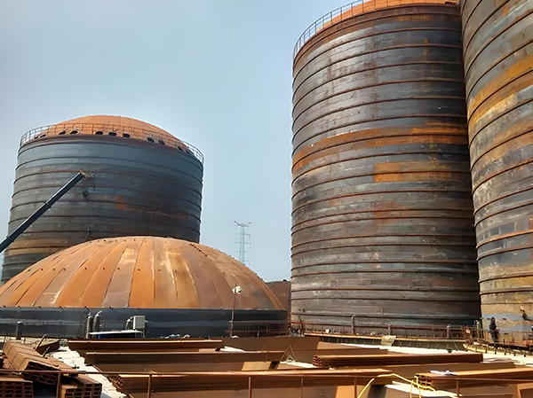 薛城焦粉钢板仓